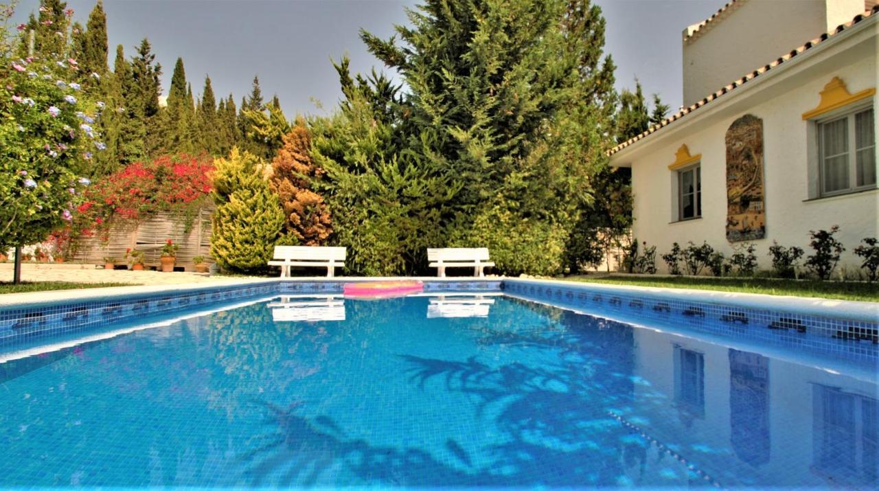 Holiday Villa In 10 Min From Fuengirola Beach With Sea Views Pool Bbq Parking Wifi Aircon Big Garden 米哈斯 外观 照片